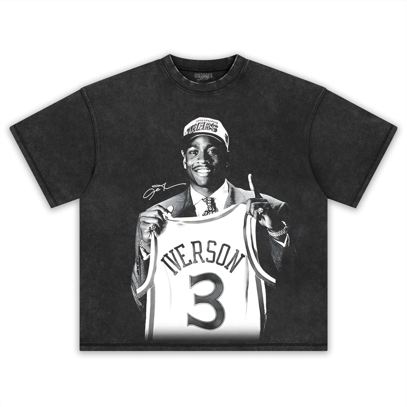 Allen Iverson Draft Tee2