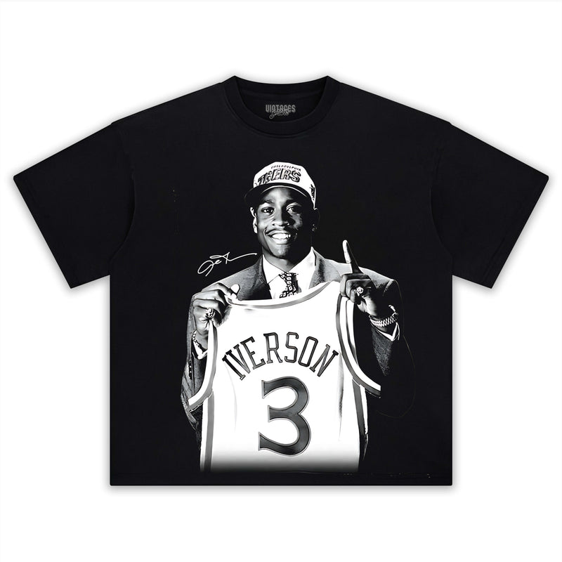 Allen Iverson Draft Tee2