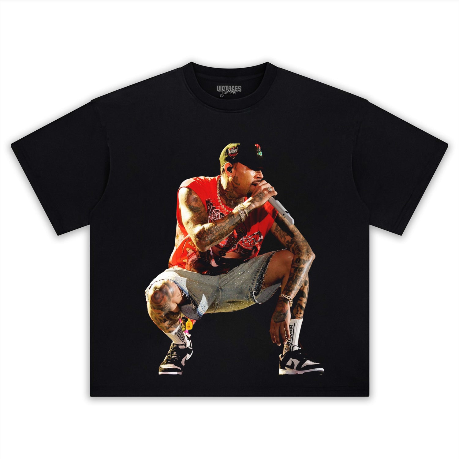 CHRIS BROWN CONCERT HIGHLIGHTS V8 TEE