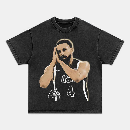 CURRY-VINTAGE-TEE-GOEDE NACHT-PARIJS