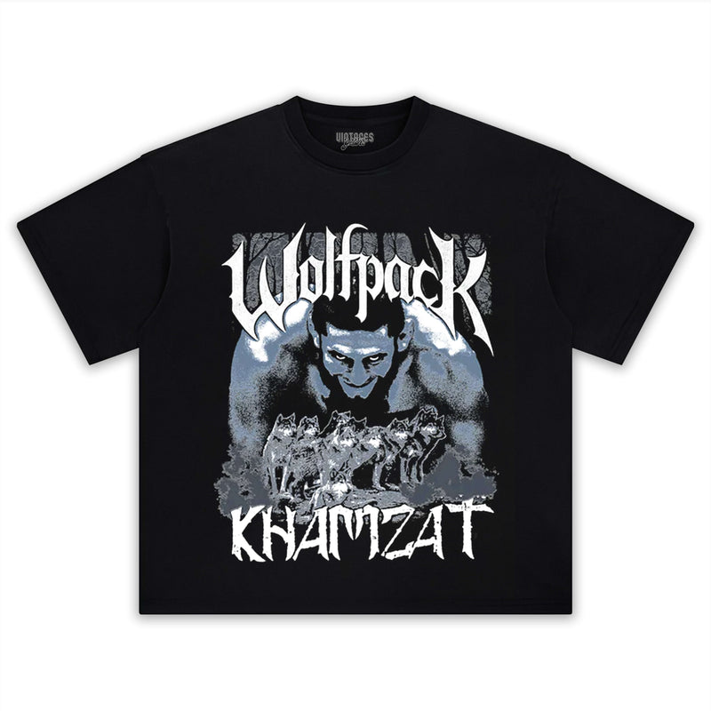 KHAMZAT CHIMAEV & WOLFPACK TEE