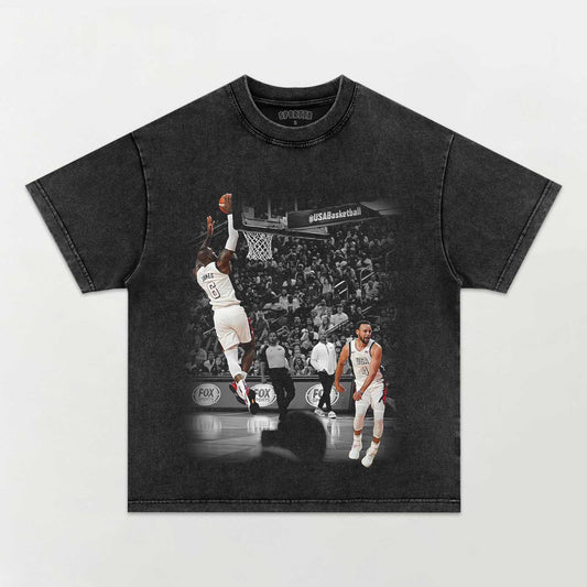 LEBRON JAMES A STEPHEN CURRY TEE