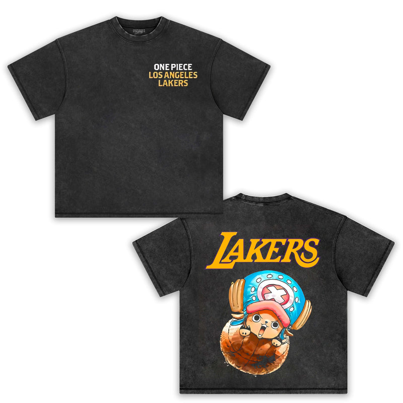 Los Angeles Lakers X One Piece -Chopper Tee 2