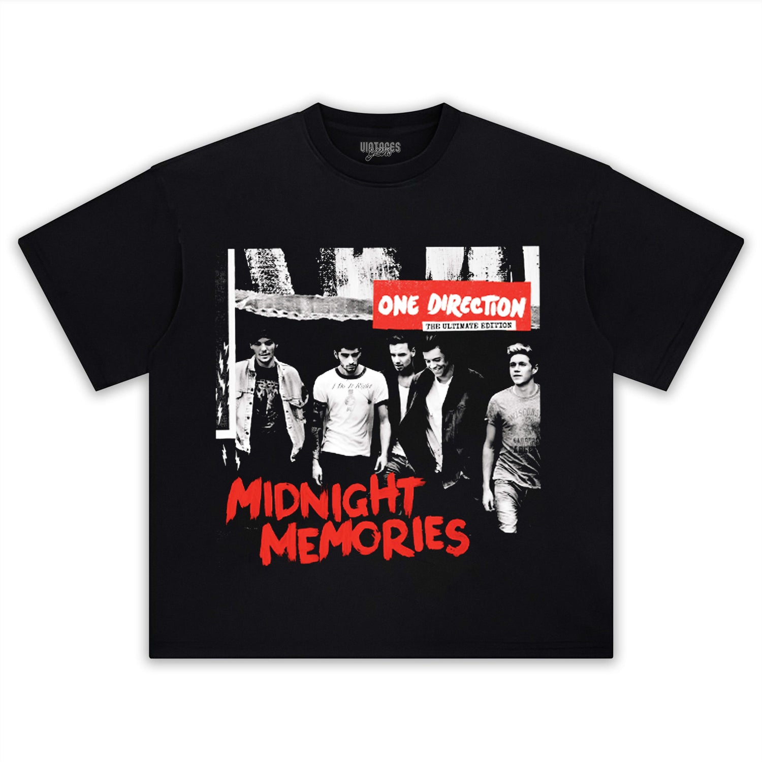 ONE DIRECTION WORLD TOUR RETRO TEE