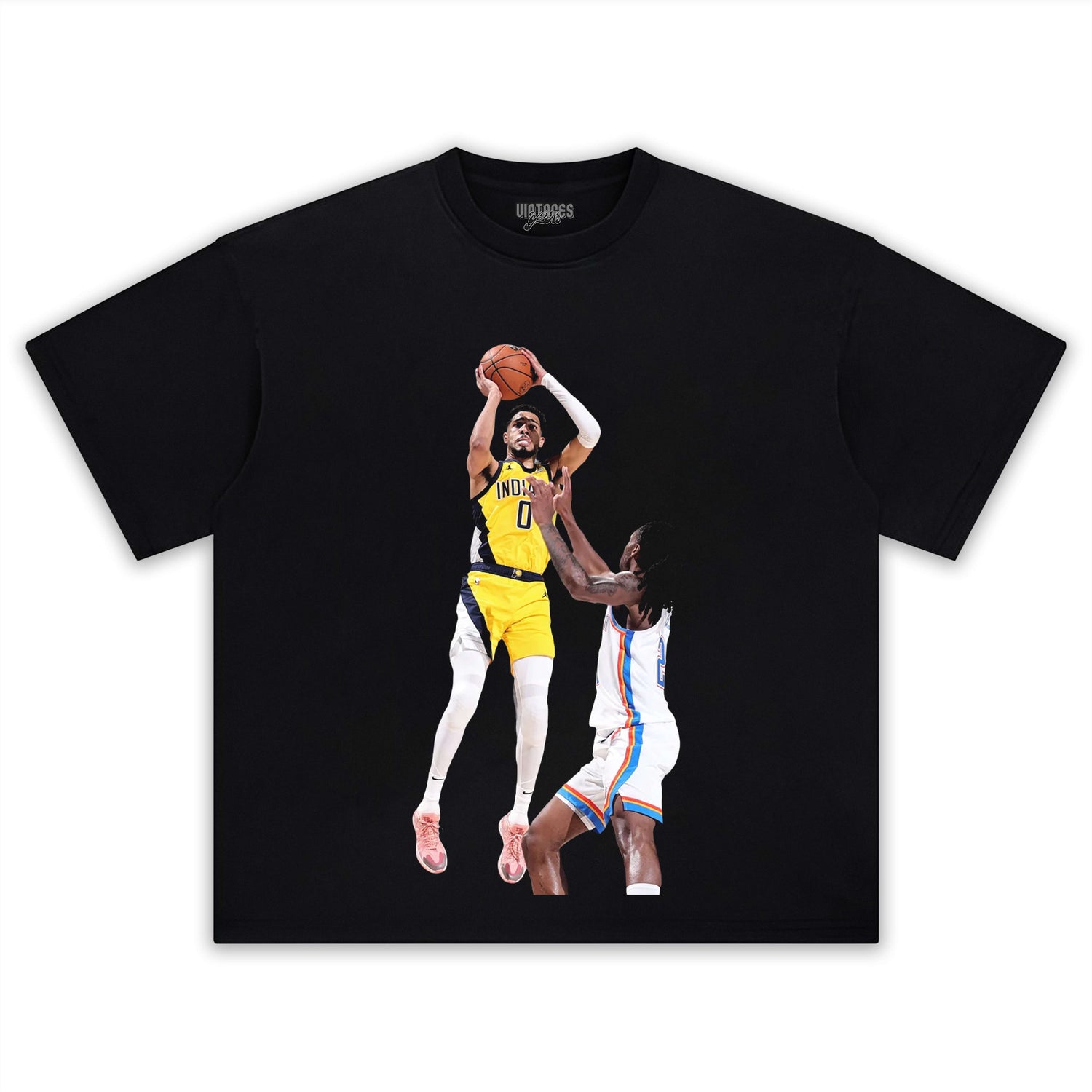TYRESE HALIBURTON 2025 TEE Y2K
