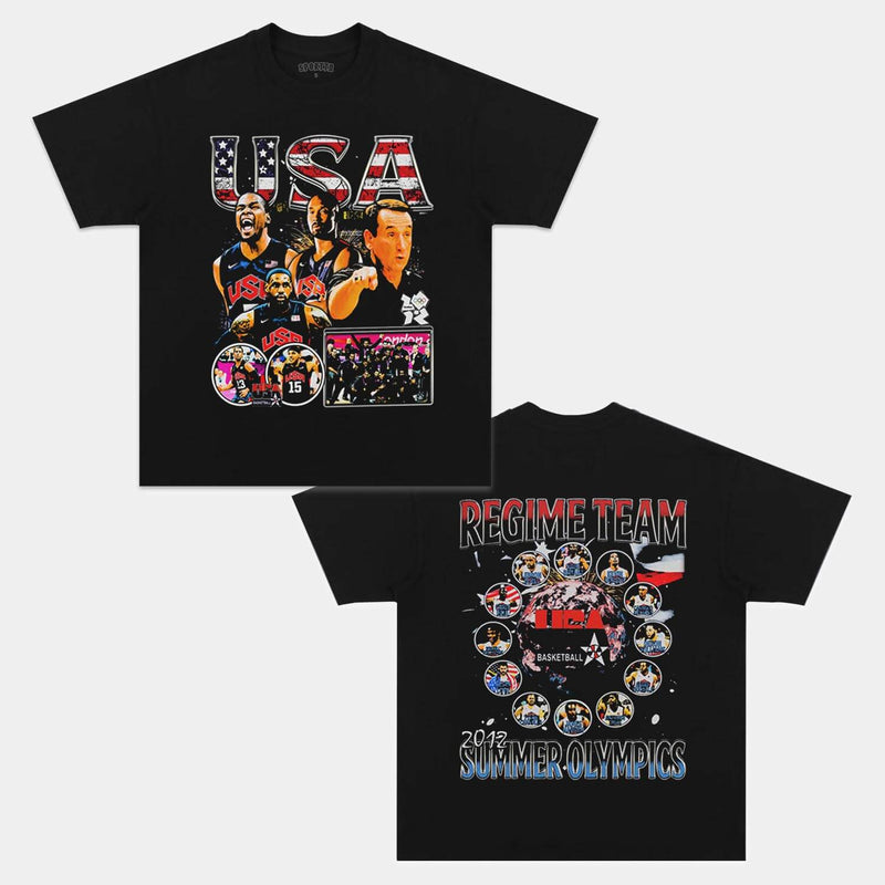 USA Team Vintage V8 Tee