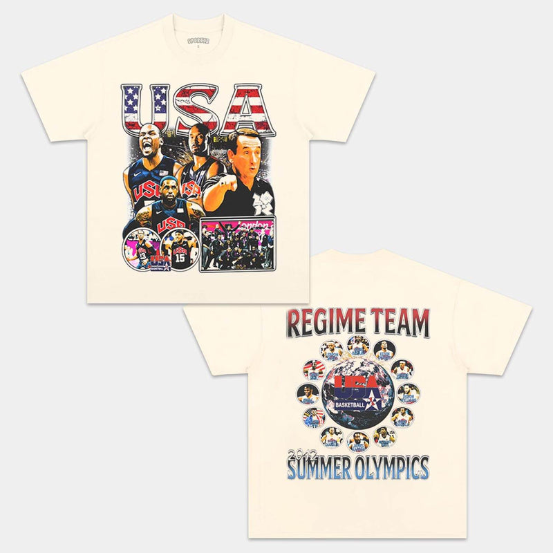 USA Team Vintage V8 Tee