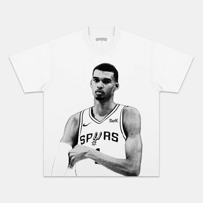 Victor Wembanyama White Tee