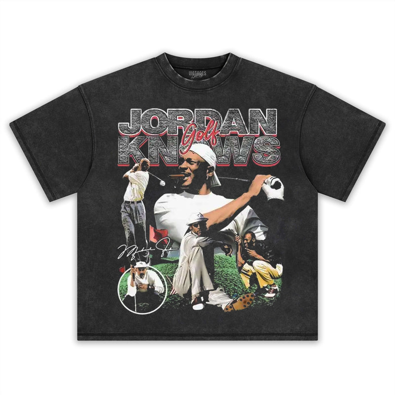 Vintage Tee Jordan känner golf