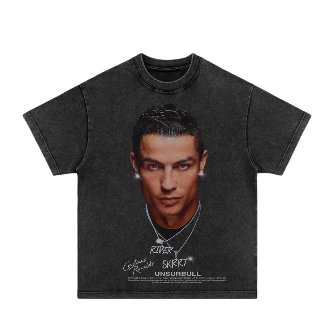 Cristiano Ronaldo New-TEE-FACE-Football