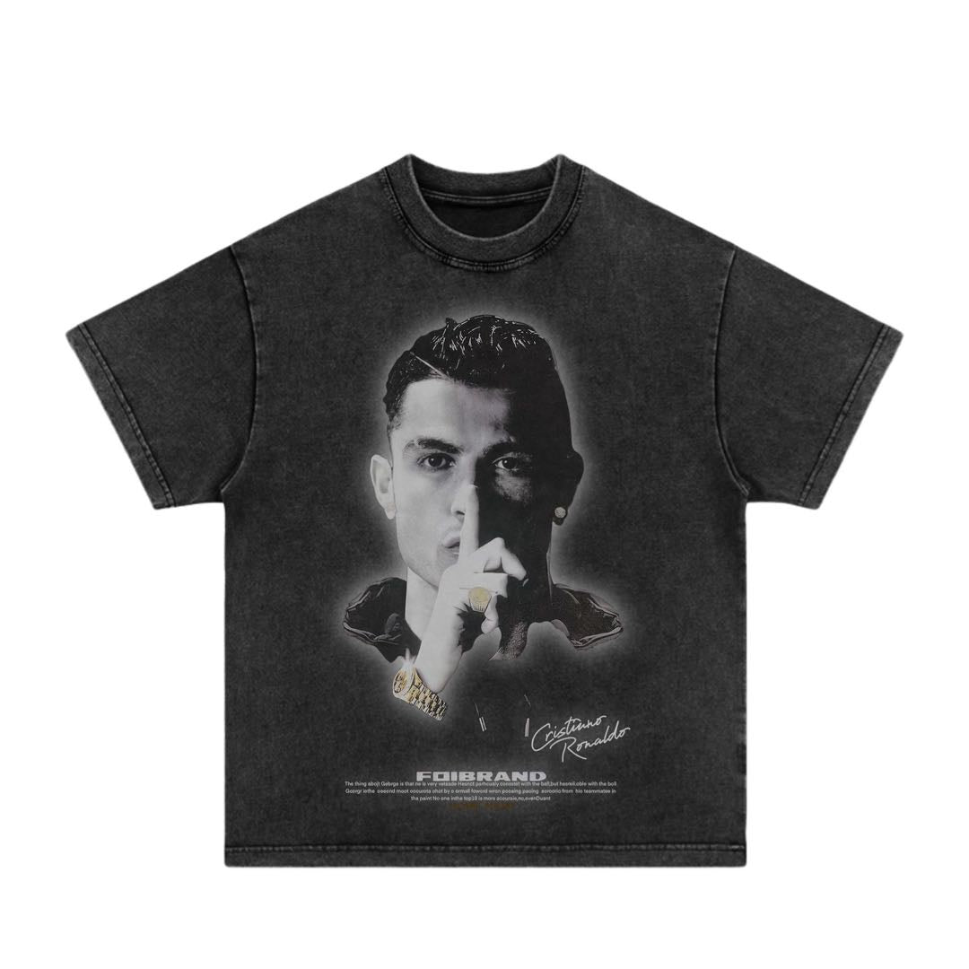 Cristiano Ronaldo New-TEE-FACE-Football