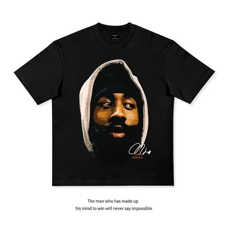 James Harden New-TEE-FACE-NBA 2025