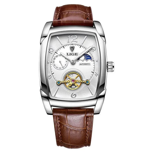 Lige Automatic Moon Phase Tourbillon luksusur