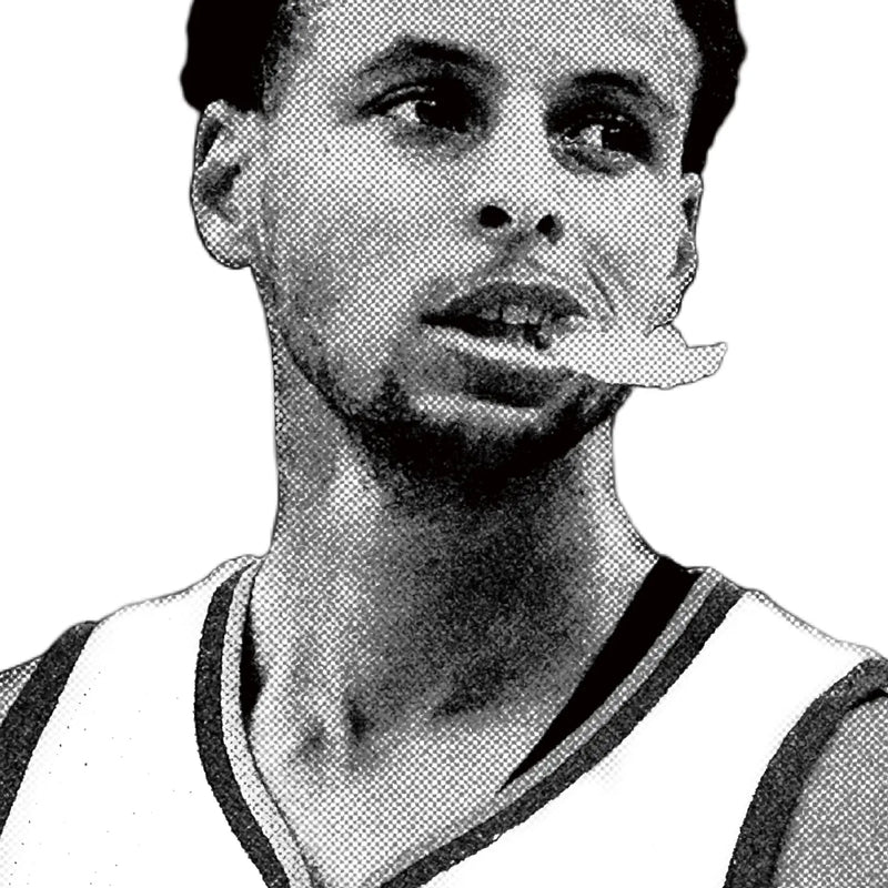 Stephen Curry White Tee