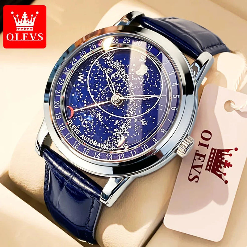 Shark & Sapphire Celestial Orbit Automatic