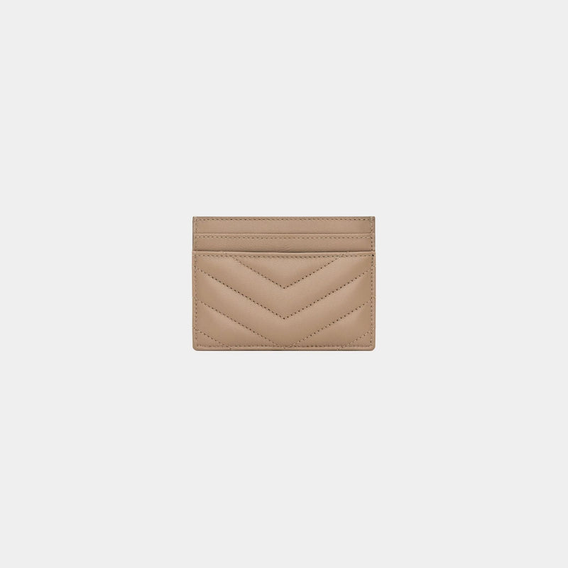 علبة بطاقة C-M في محفظة Lambskin