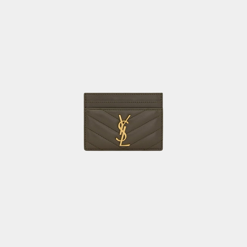 علبة بطاقة C-M في محفظة Lambskin