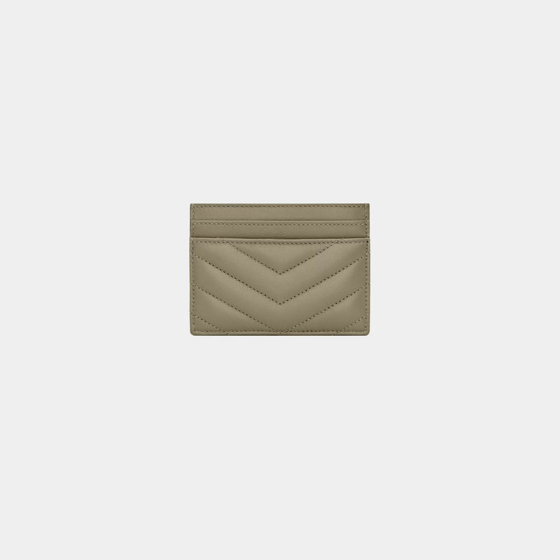 علبة بطاقة C-M في محفظة Lambskin
