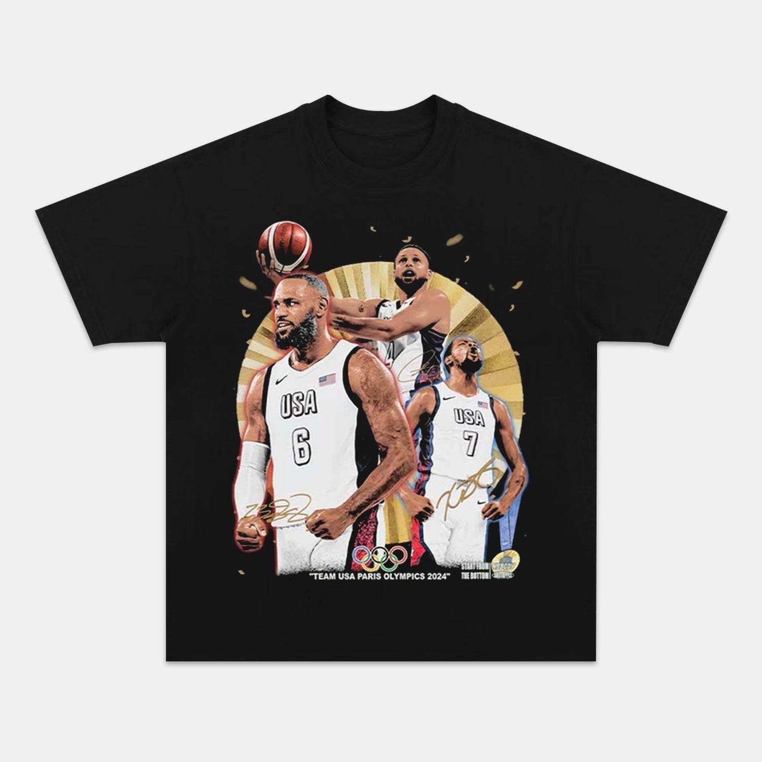 2024-USA-Dream-team-team-tee