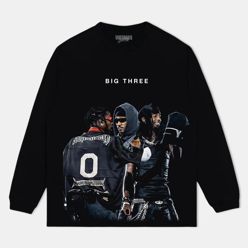 MUSIC BIG THREE TEE