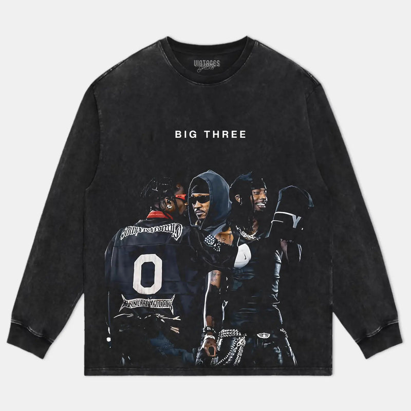 MUSIC BIG THREE TEE