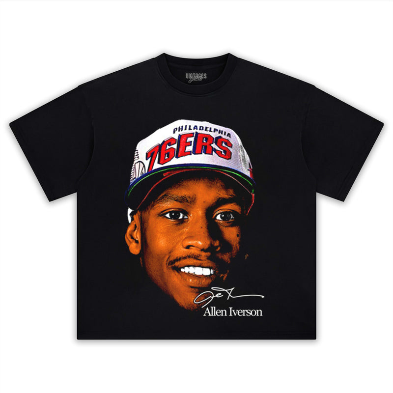 ALLEN IVERSON GROOT GEZICHT T-SHIRT