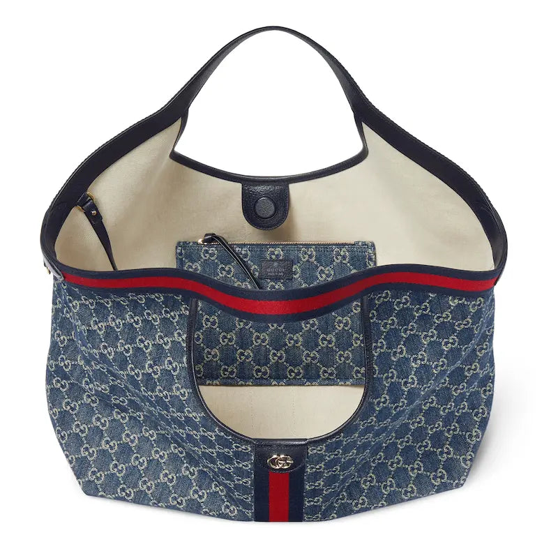 Tygväska i GG Giglio-serien · Lyxig klassisk elegans