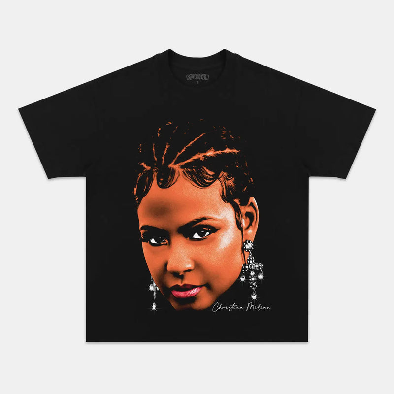 BIG FACE CHRISTINA MILIAN 2 TEE