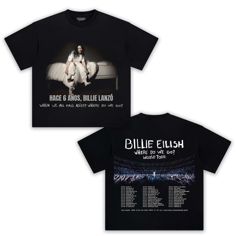 BILLIE EILISH WHEN WE ALL FALL ASLEEP TEE