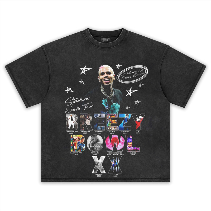 CHRIS BROWN & CONCERT NEW 8.0 TEE