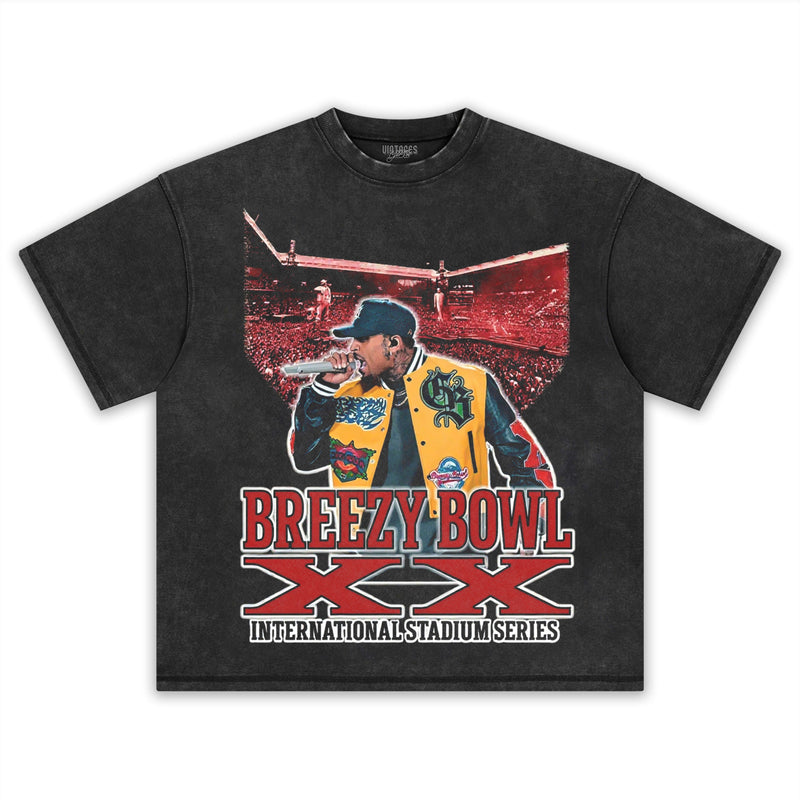CHRIS BROWN & LIVE FROM BREEZY BOWL TEE