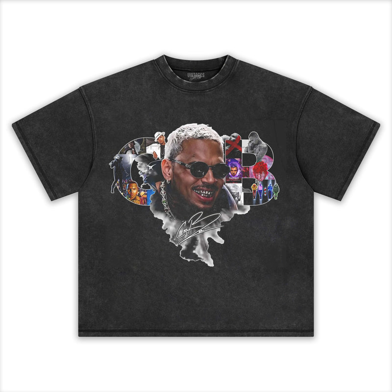 CHRIS BROWN BIG FACE TEE