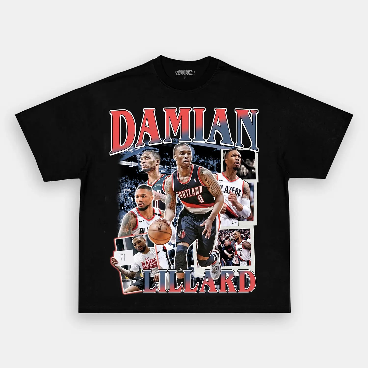Δαμαράν Lillard Tee