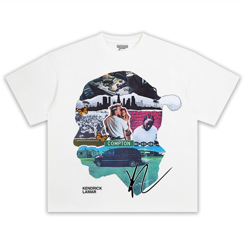 KENDRICK LAMAR & HEAD COLLAGE TEE