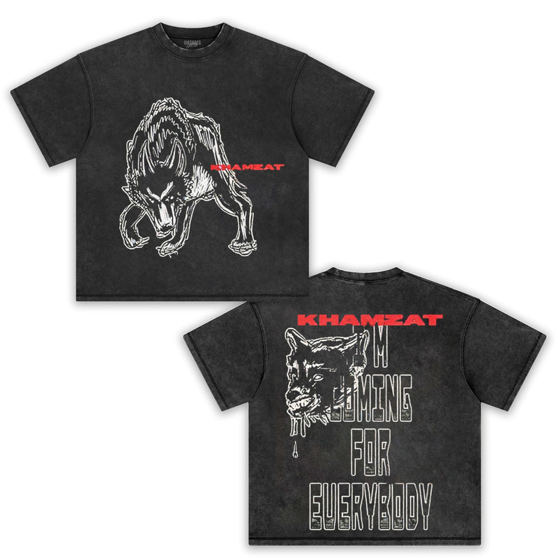 KHAMZAT CHIMAEV  & COMING FOR EVERYBODY TEE