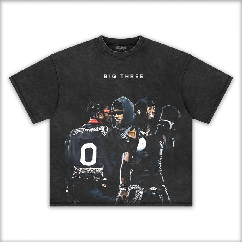 MUSIC BIG THREE LONG SLEEVES