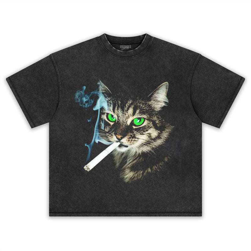 RETRO STREET STYLE & CAT 6.0 TEE