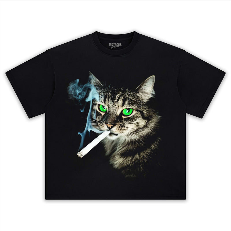 RETRO STREET STYLE & CAT 6.0 TEE