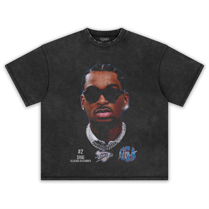 SHAI SGA 2025 Y2K TEE