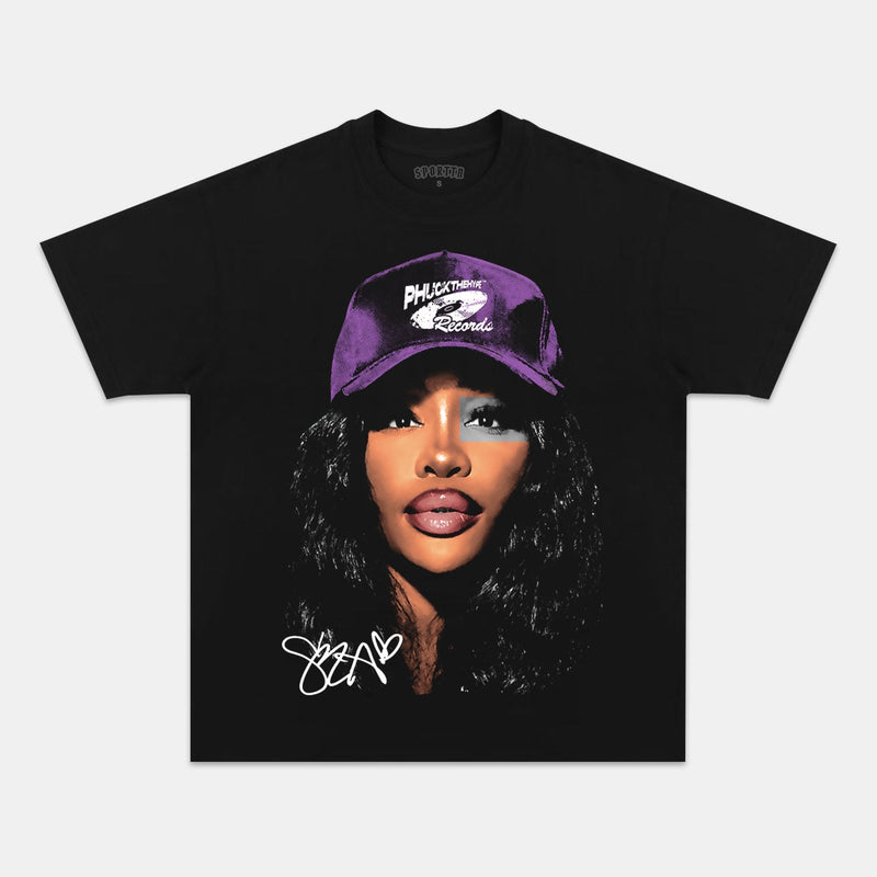 CAMISETA DE CARA GRANDE SZA