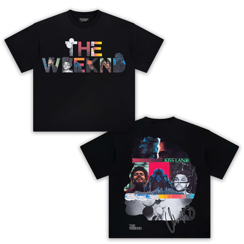 THE WEEKND & HEAD COLLAGE 2.0 TEE