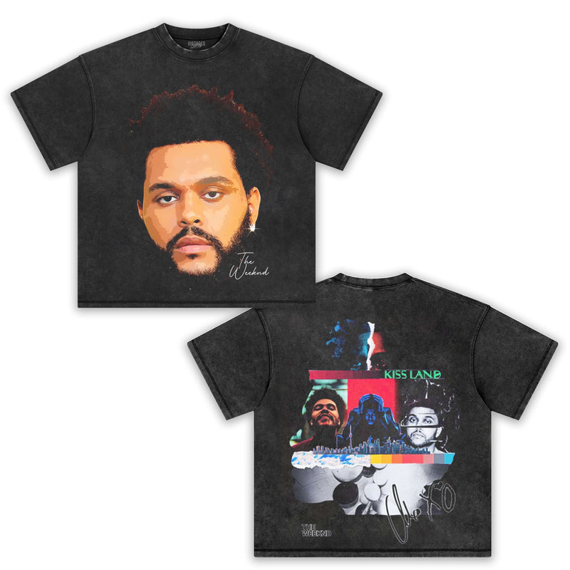 THE WEEKND & HEAD COLLAGE 3.0 TEE