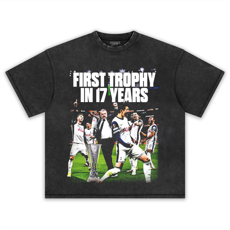 TOTTENHAM WIN THE EUROPA LEAGUE V3 TEE