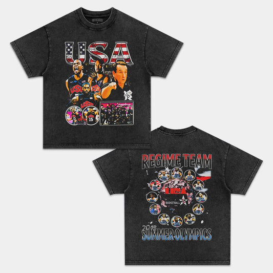 USA Team Vintage V8 Tee