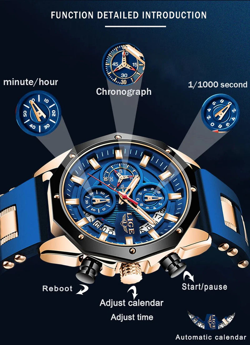 ChronoMaster Adventurer - Luxury Sport Quartz Timekeeper