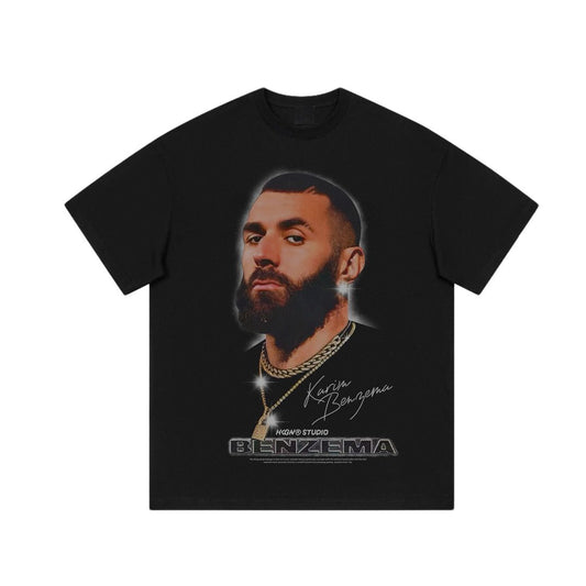 Karim Benzema New-Tee-Face-Football