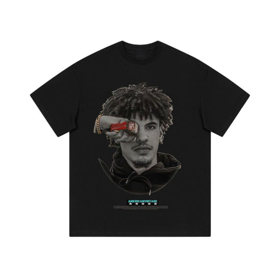 Lamelo Ball New-Tee-Face-NBA