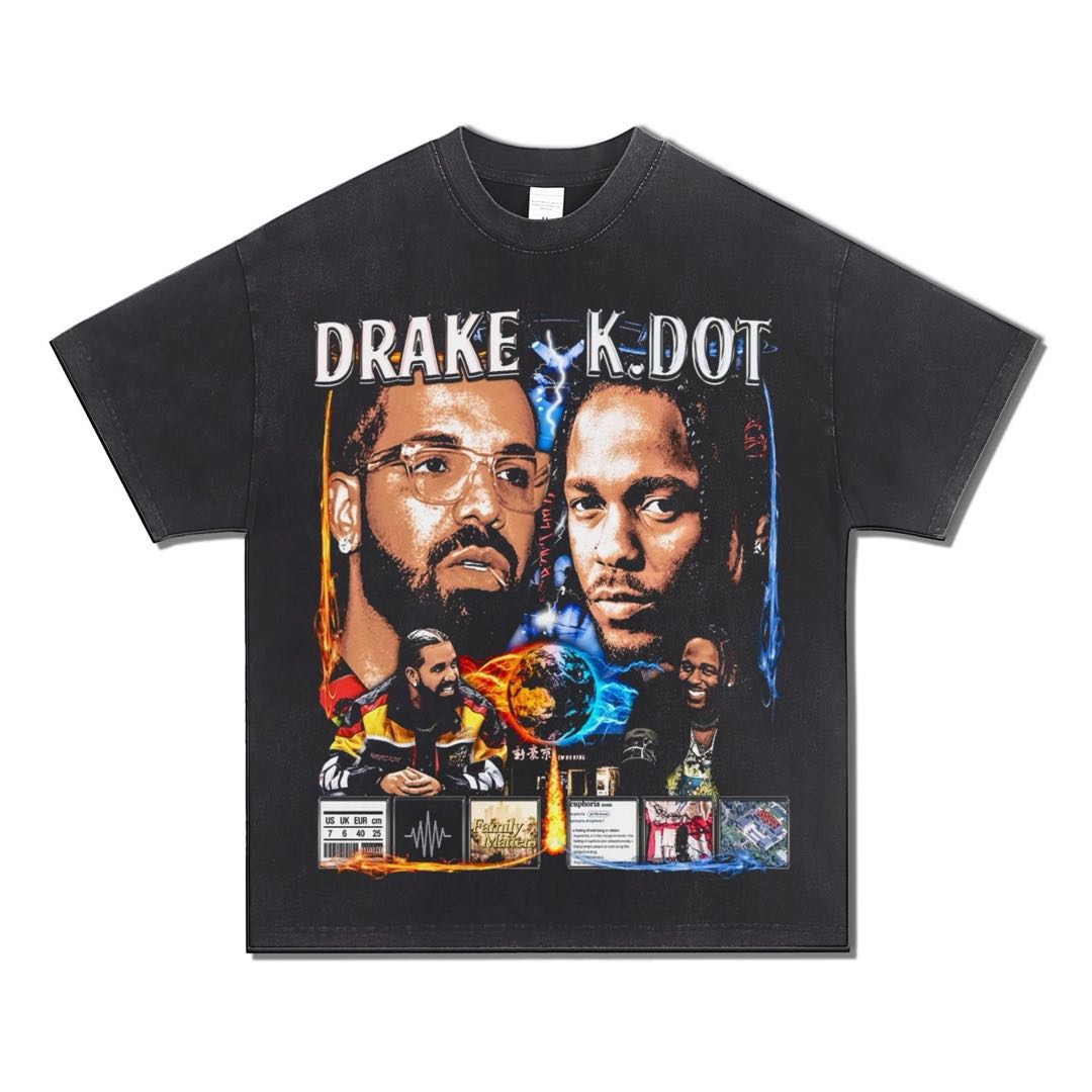 Drake New-Tee-Face-Rap 2025