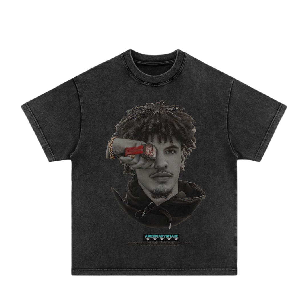 Lamelo Ball New-Tee-Face-NBA