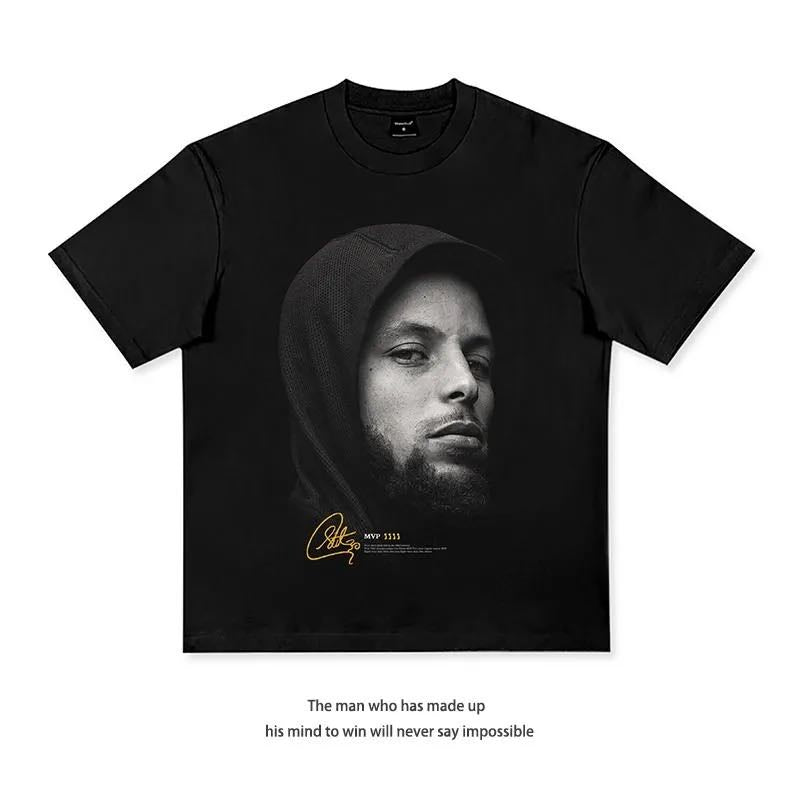 Stephen Curry New-Tee-Face-NBA 2025